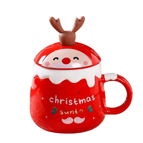 Cartoon Christmas Creative Mug Ceramic Mug Coffee Mug 