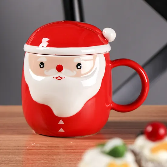 Christmas Santa Claus Ceramic Mug 
